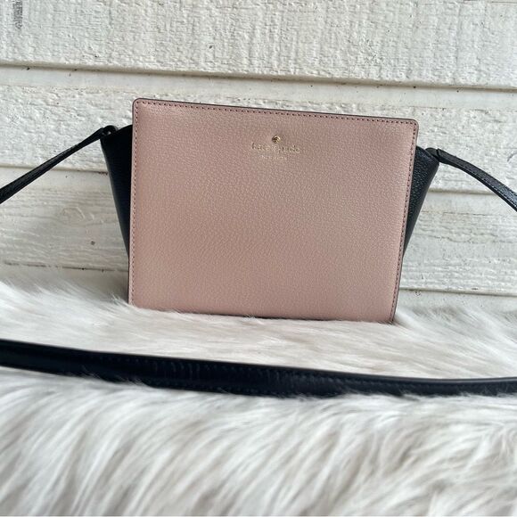kate spade Handbags - KATE SPADE Tan black Crossbody Hayden Grand Street Lane